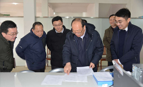 宋曙光董事长赴安徽省霍邱县调研定点扶贫工作